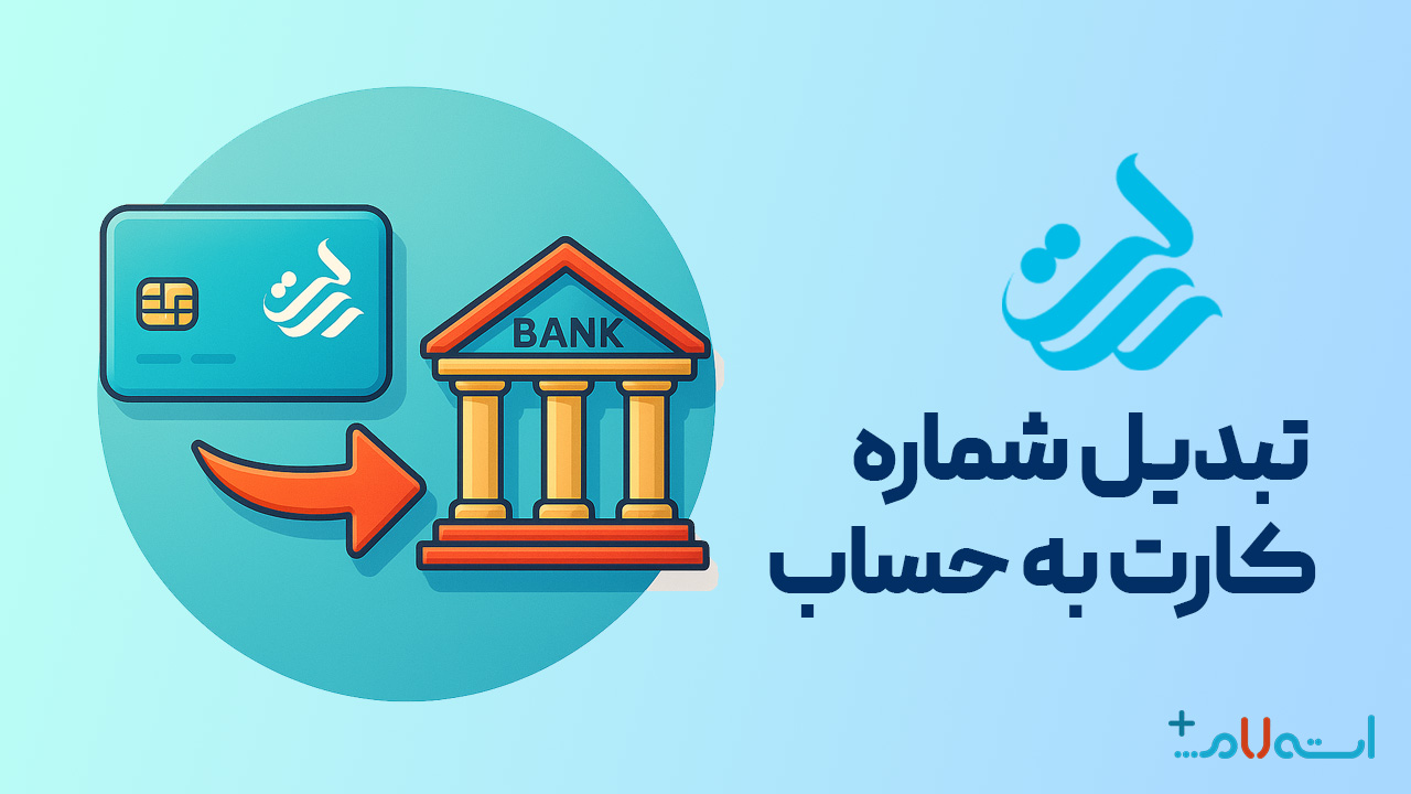 تبدیل شماره کارت به حساب بانک رسالت